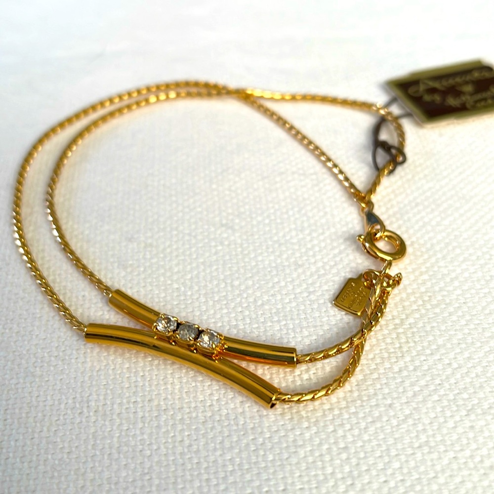 Hallmark Accents fashion bracelet with CZ accents